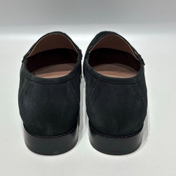 Vionic Waverly Black Nubuck Leather Penny Loafers Comfort Arch Support Women 7.5 - Picture 5 of 14